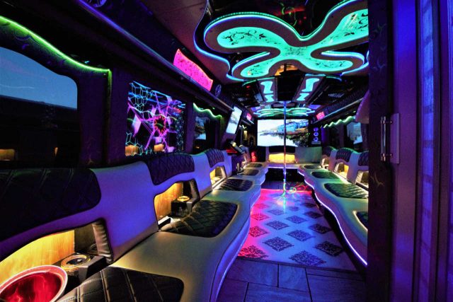 atlantis party bus interior 10