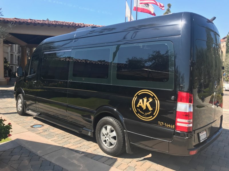 The Luxor bus exterior