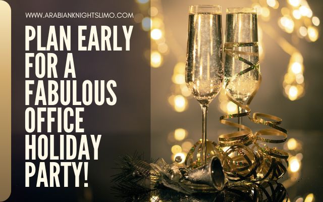 Blog Header - Plan Early for a Fabulous Office Holiday Party!
