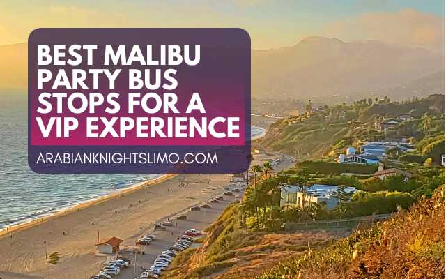Malibu party bus stops blog article header